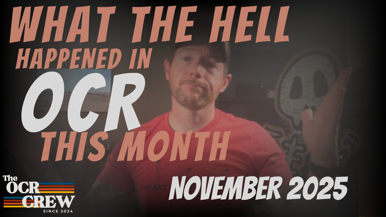 What the Hell Happened in OCR this Month?!?! November 2025 edition